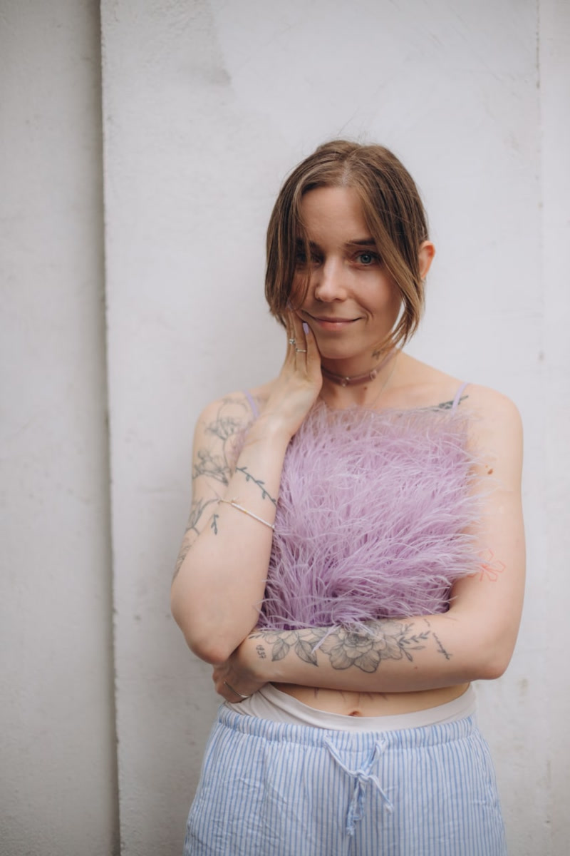 Portrait of Alyona Lobanova, photographer based in Berlin and Kyiv