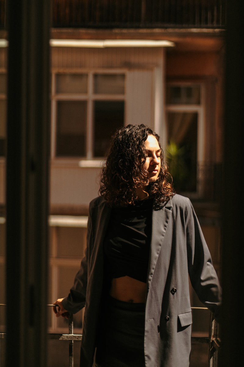 Portrait photograph by Alyona Lobanova in Berlin and Kyiv #1